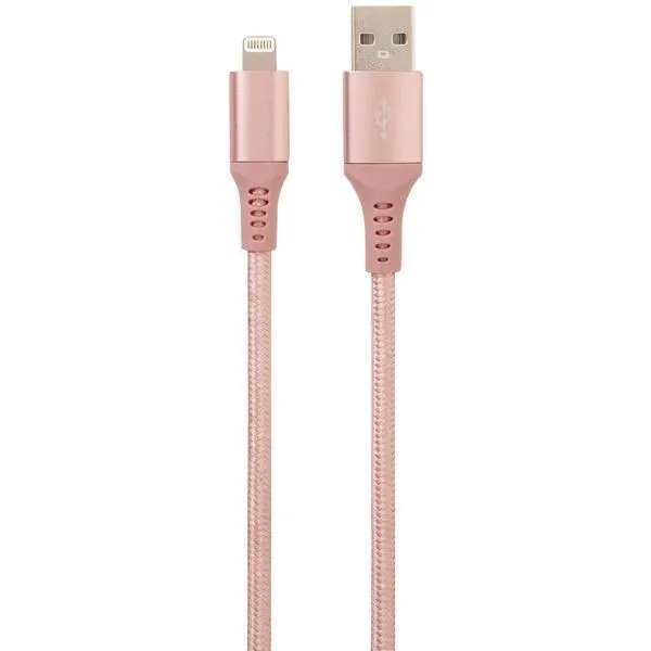 Helix ETHLT10RG Charge & Sync Lightning Cable, 10ft (Rose Gold)