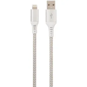 Helix ETHLT10WT Charge & Sync Lightning Cable, 10ft (White)