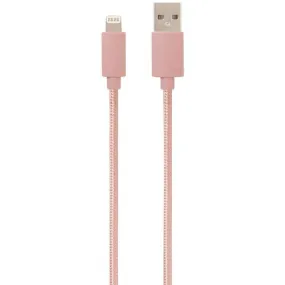 Helix ETHLTRG Charge & Sync Lightning Cable, 5ft (Rose Gold)