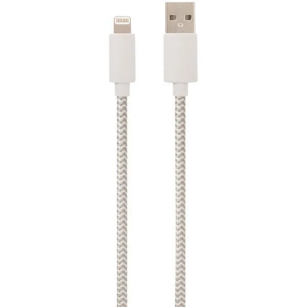 Helix ETHLTWT Charge & Sync Lightning Cable, 5ft (White)