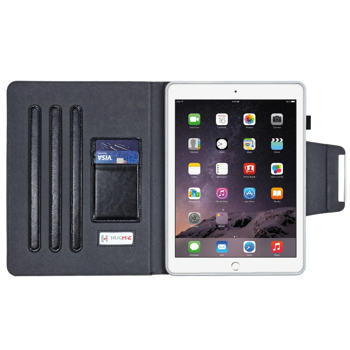 Hugmie® Neoteric Series Samsung Tab T510 Leather Folio Case
