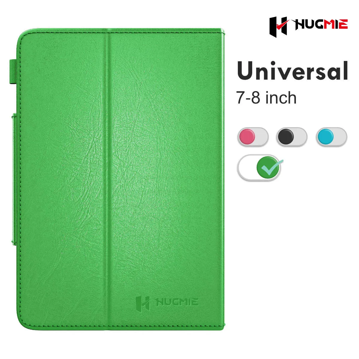 Hugmie® Neoteric Series Universal 7-8 inch Tablet Leather Folio Case
