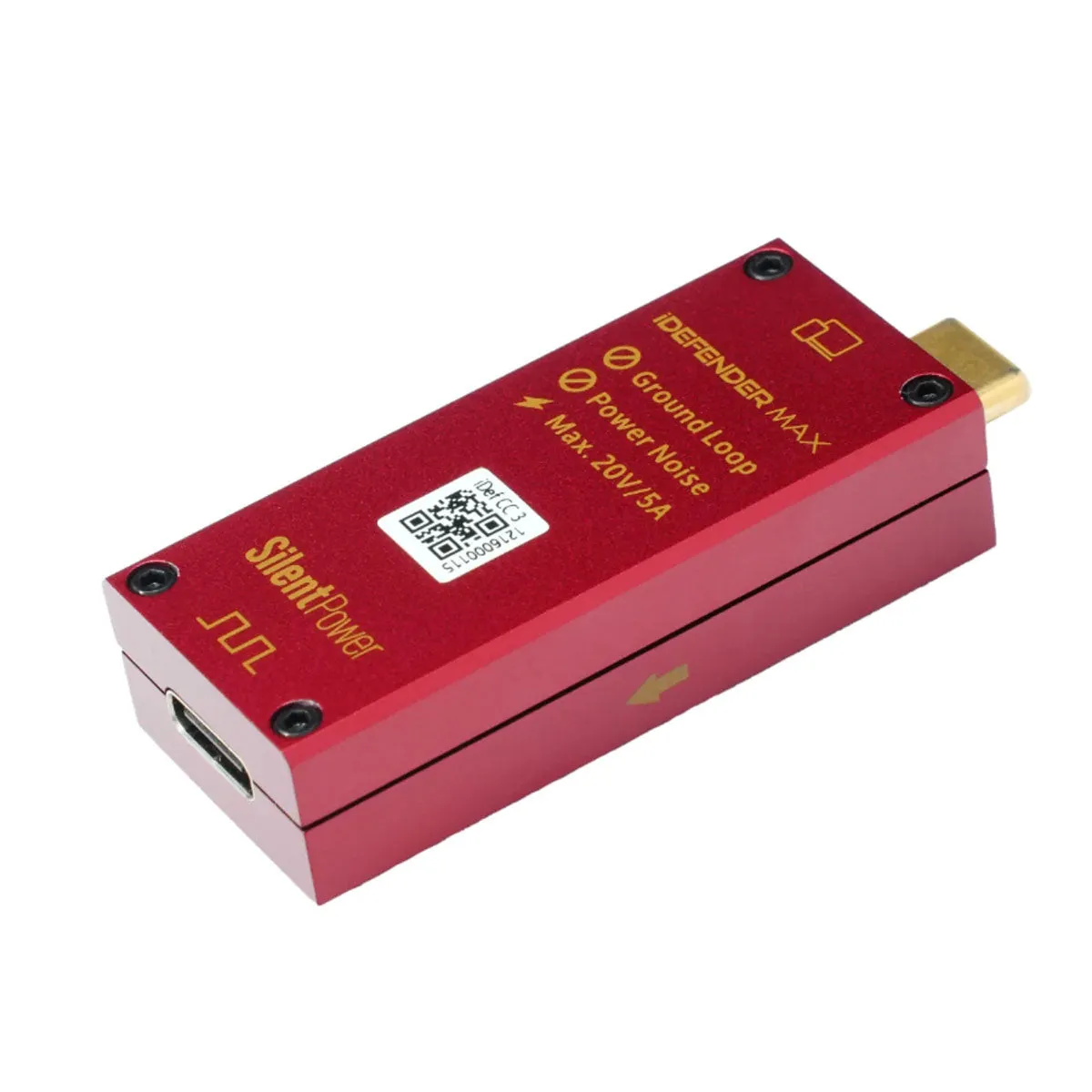 iFi Audio iDefender Max USB-C Ground Loop Breaker & USB Power Injector