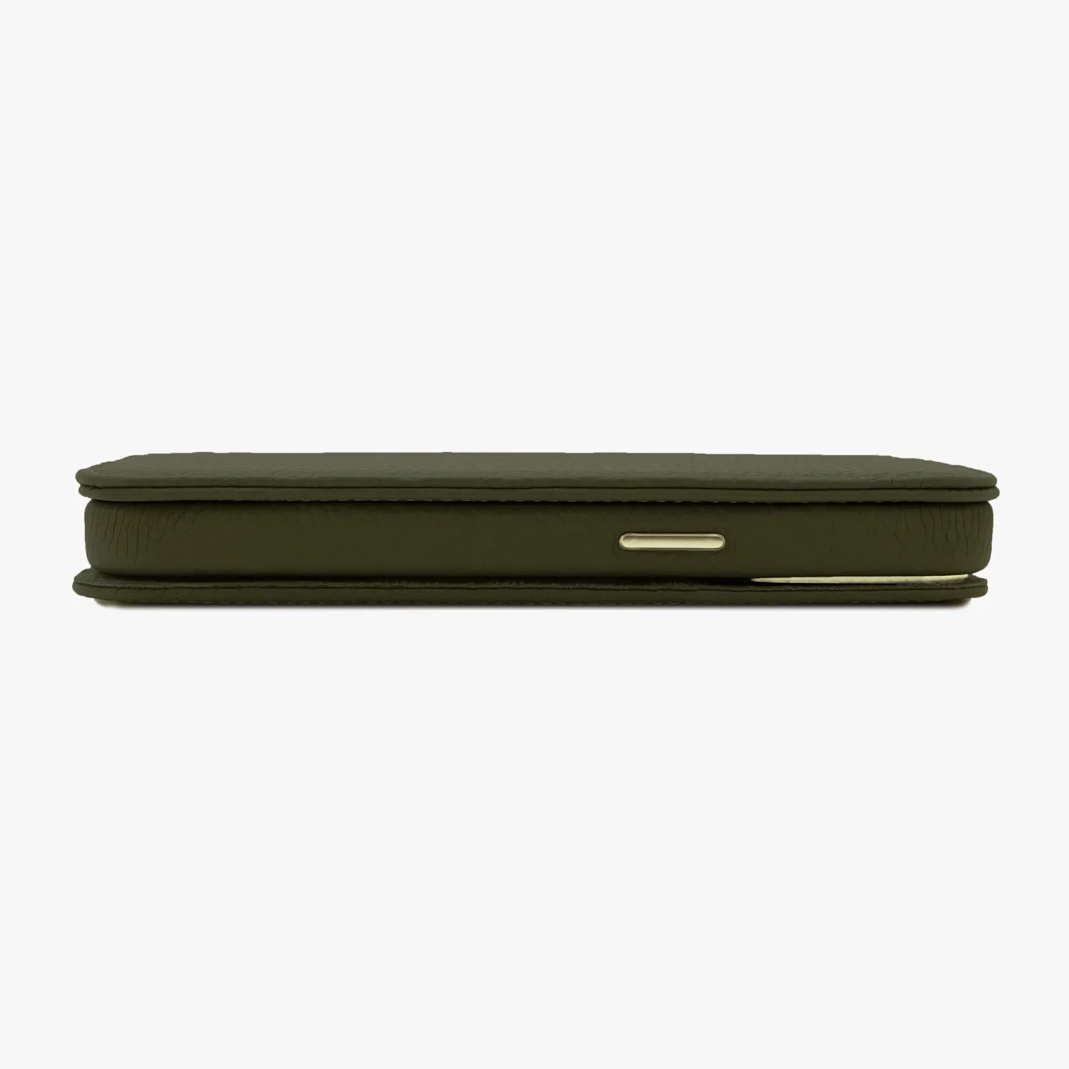 iPhone MagSafe Leather Flip Cover