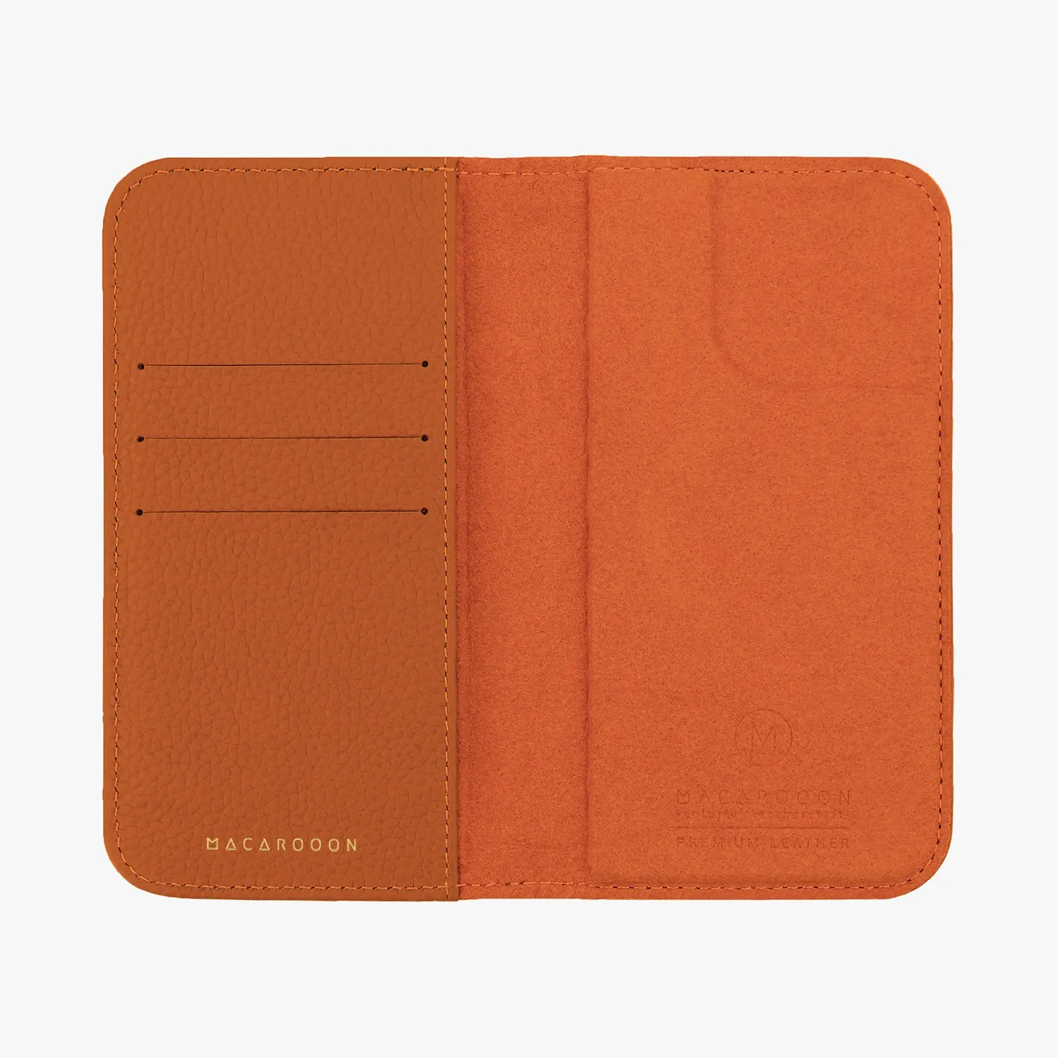 iPhone MagSafe Leather Flip Cover