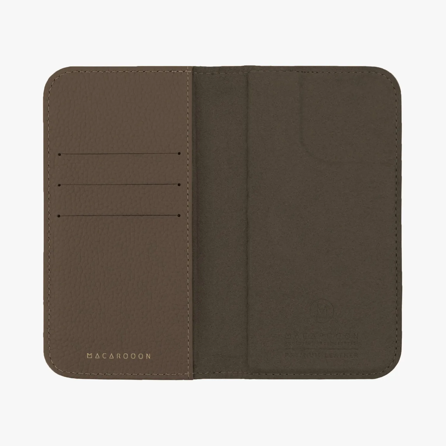 iPhone MagSafe Leather Flip Cover