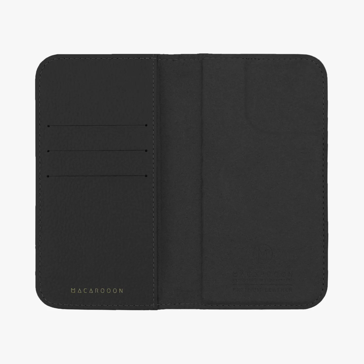 iPhone MagSafe Leather Flip Cover