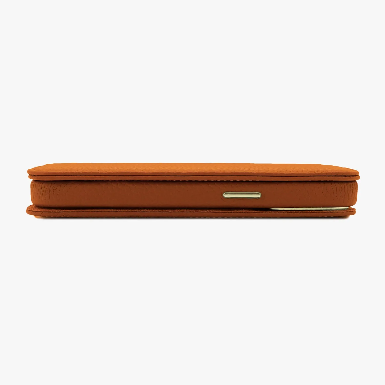iPhone MagSafe Leather Flip Cover
