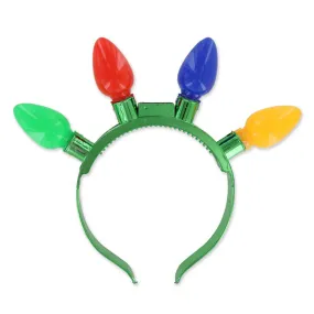 Jumbo Christmas Flashing Headband, 1 Count