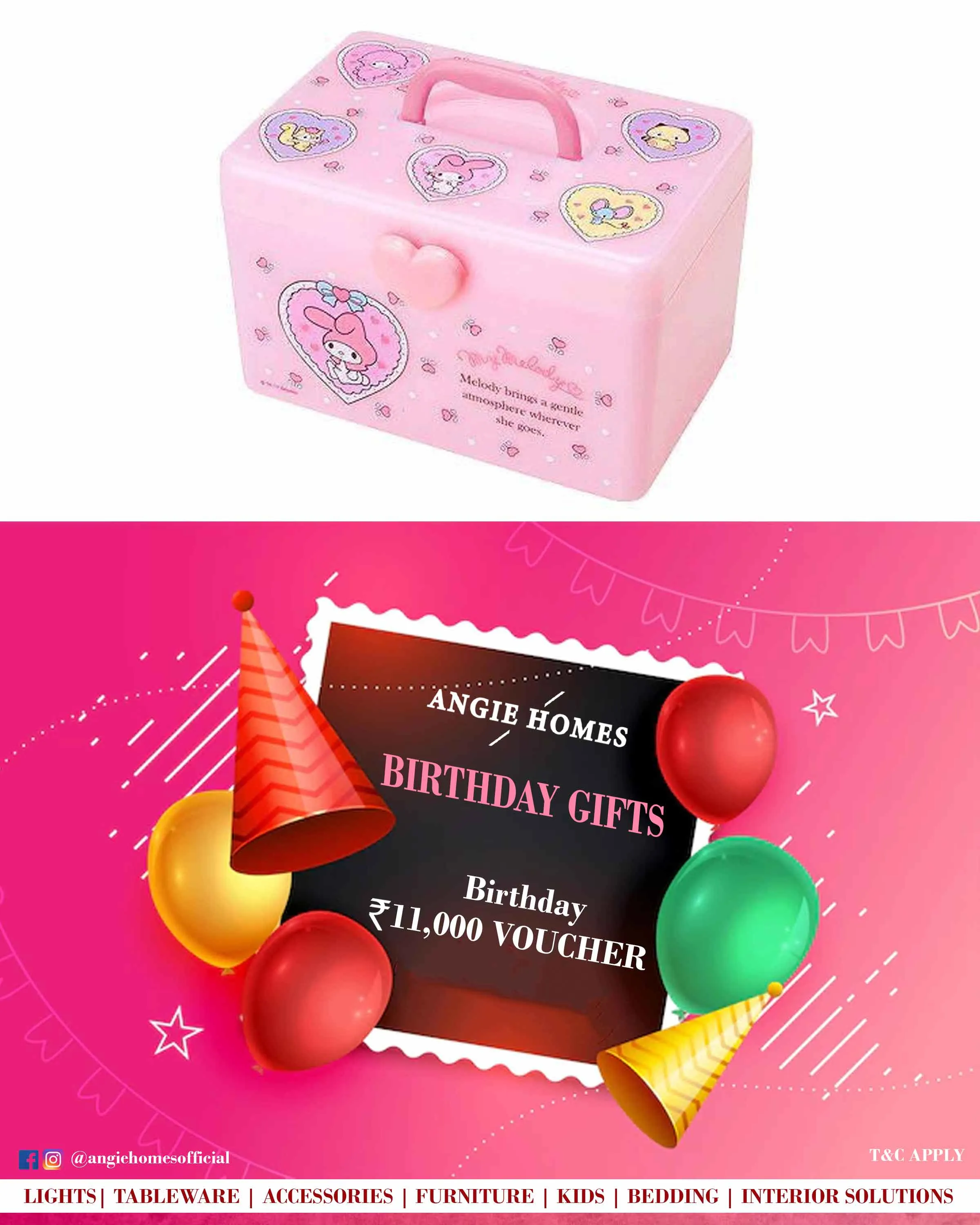 Kids Storage Boxes | Happy Birthday Gift Voucher for Kids Toys Boxes