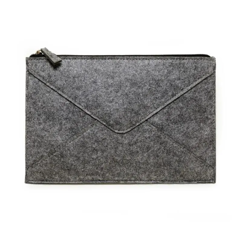 Kikkerland Felt Pouch, Small