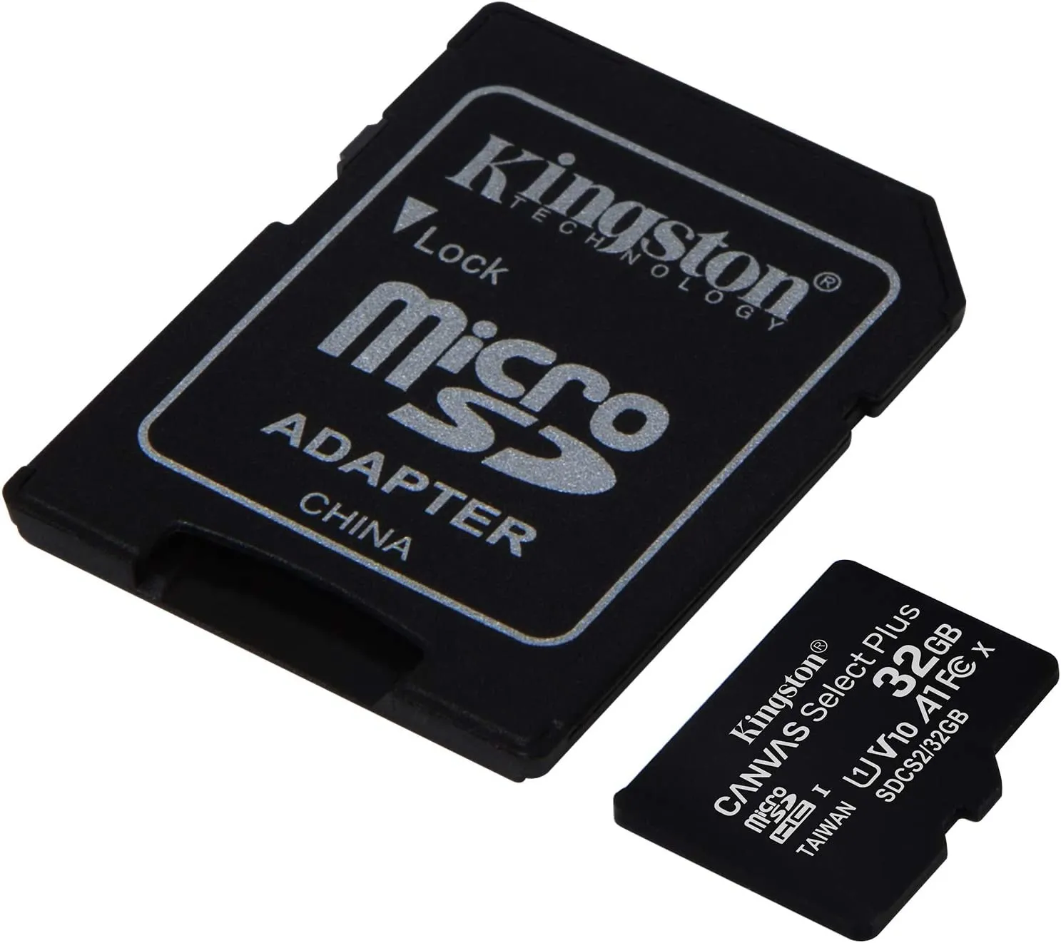 Kingston 32GB microSD Card included SD Adapter, UHS-I Flash Card, Select Plus