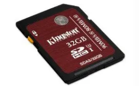 Kingston 32gb Sdhc Uhs-i Speed Class 3 Flash Card
