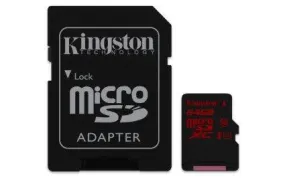 Kingston 64gb Uhs-i Speed Class 3 (u3) 90r-80w
