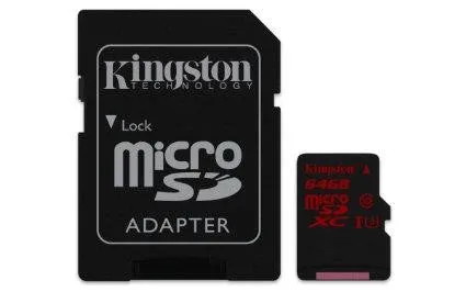 Kingston 64gb Uhs-i Speed Class 3 (u3) 90r-80w