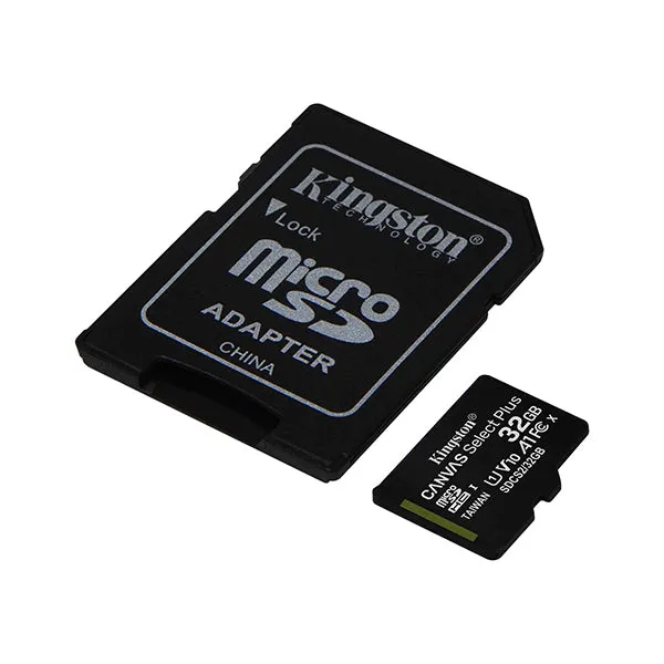 Kingston Canvas Select Plus 100MB/s microSD Memory Card