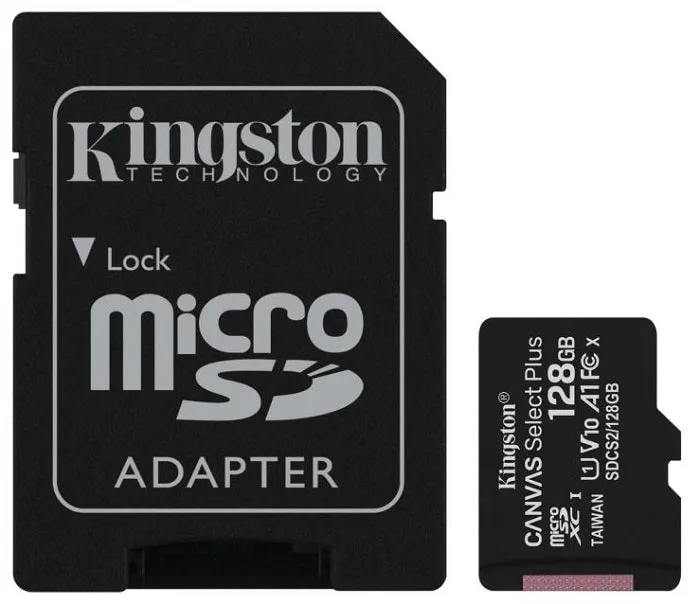 Kingston Canvas Select Plus microSD Card (5 Capacities)