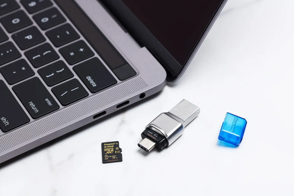 Kingston Digital FCR-ML3C MobileLite Duo 3C, USB 3.1   Type C, Microsd Card Reader, microSDHC/microSDXC
