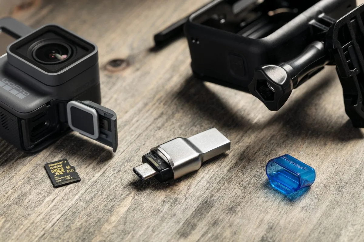 Kingston Digital FCR-ML3C MobileLite Duo 3C, USB 3.1   Type C, Microsd Card Reader, microSDHC/microSDXC