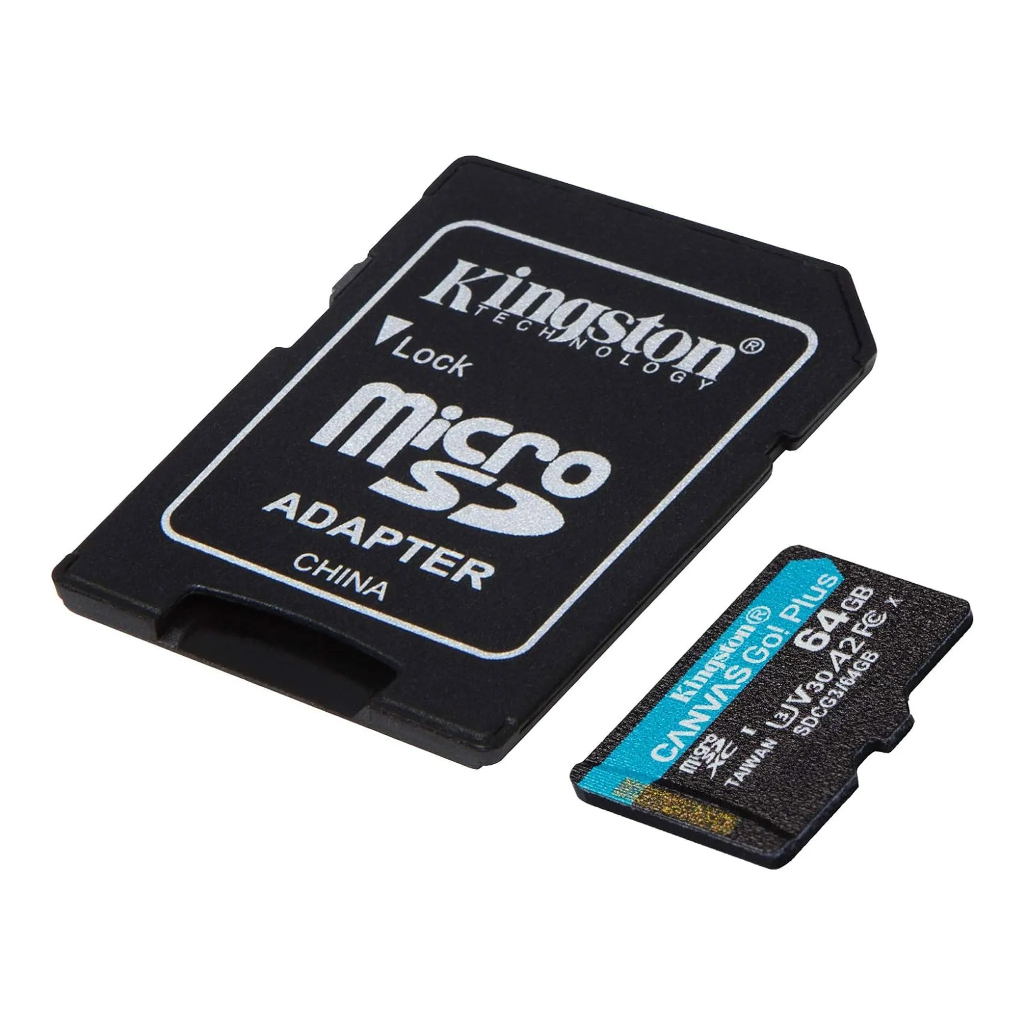 Kingston SDCG3/64GB Canvas Go! Plus microSD Memory Card - 64GB
