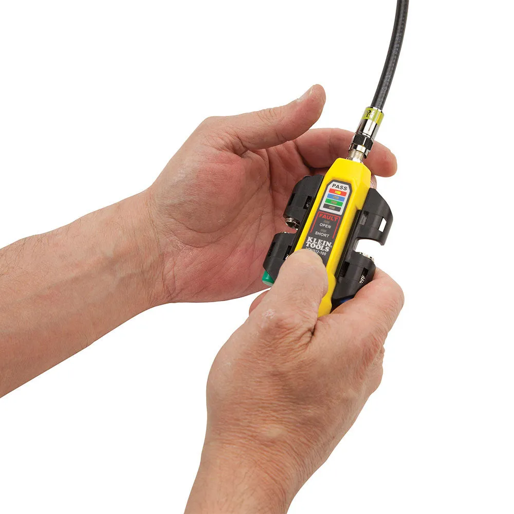 Klein VDV512-101 Coax Explorer 2 Tester with Remote Kit