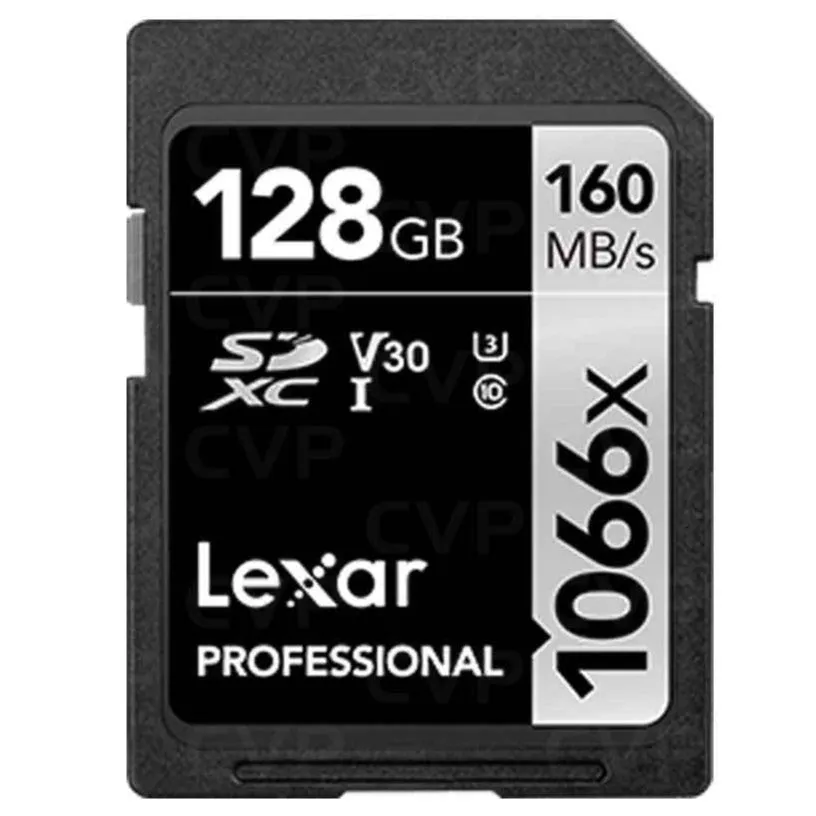 Lexar SD Professional Silver Series UHS-I 1066x 128GB V30
