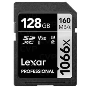 Lexar SD Professional Silver Series UHS-I 1066x 128GB V30