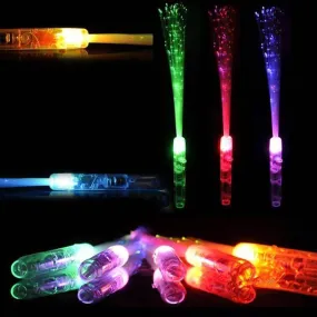 Light Up Fiber Optic Sticks 20 Pieces