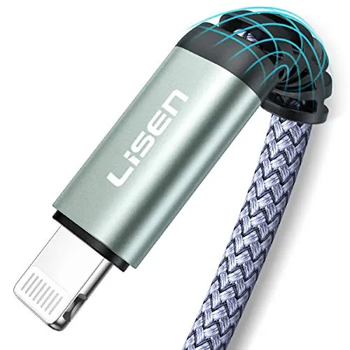 Lisen USB To Lightning Cable 6.6ft