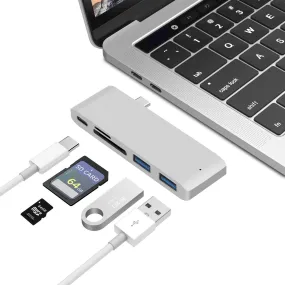 MacBook Hub Converter USB-C to HDMI Cable Seperater Type-C Docking Station Card Reader