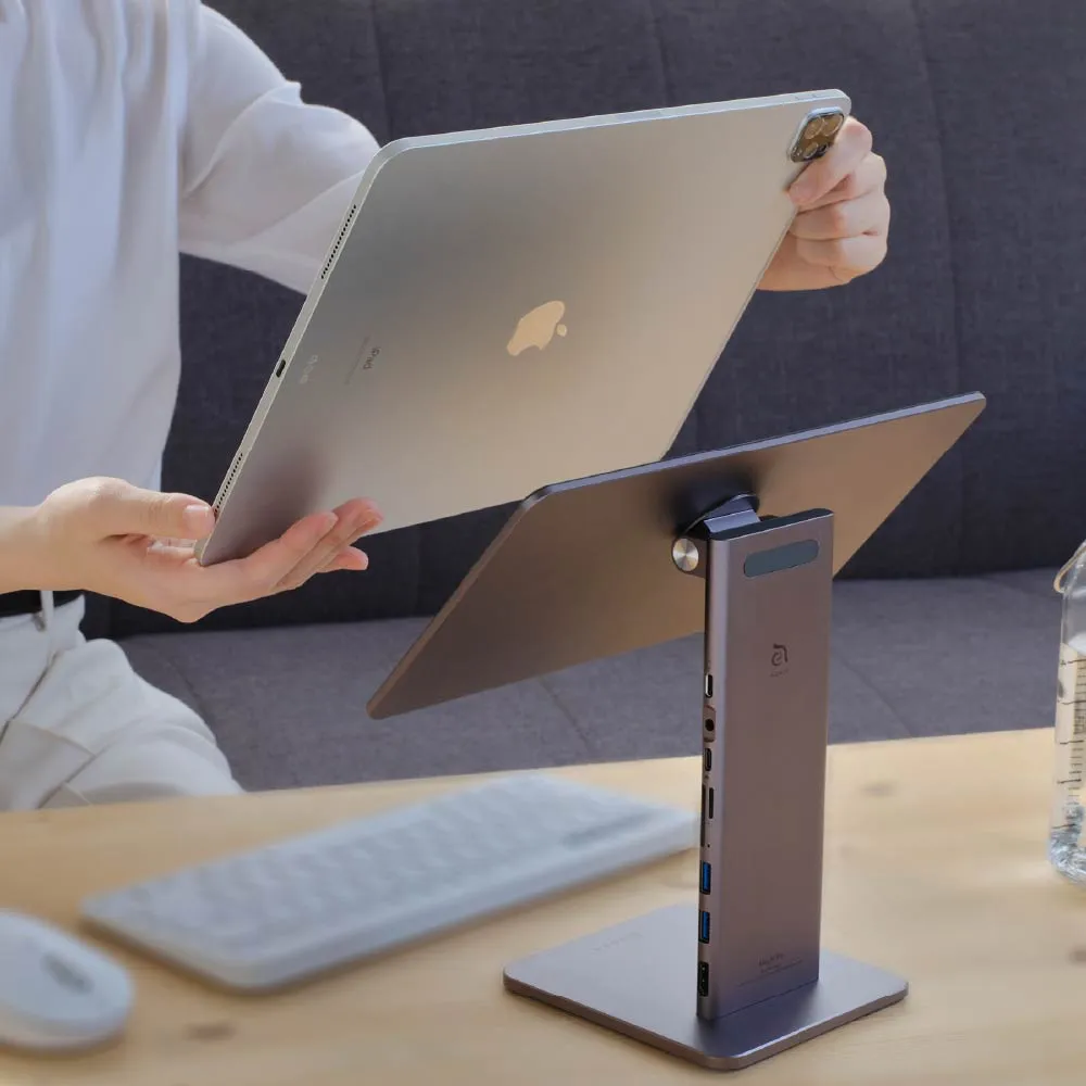 Mag M Pro Magnetic 8-in-1 iPad Stand Hub   CASA C120C / C200C USB-C to USB-C 60W Charging Cable (1.2 / 2M)