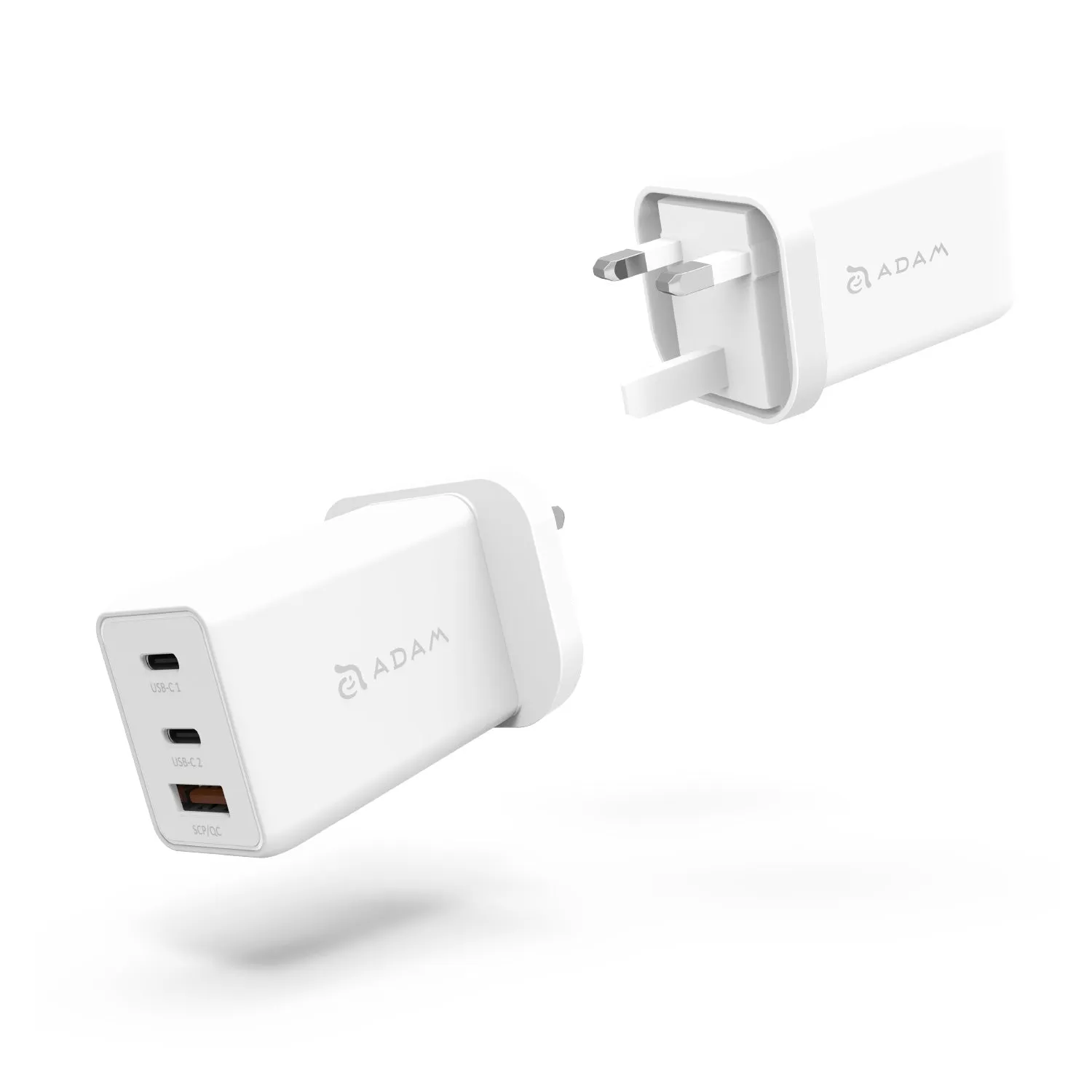Mag M Pro Magnetic 8-in-1 iPad Stand Hub   OMNIA F6 65W Super Charging Kit-UK Plug