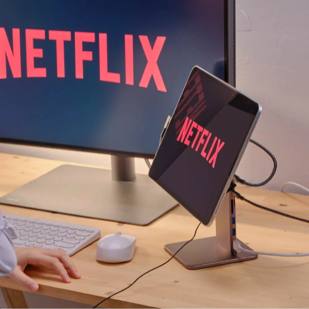 Mag M Pro Magnetic 8-in-1 iPad Stand Hub