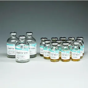 Media Test Kit Low Complexity with Tryptic Soy Broth (TSB) and Empty Vials