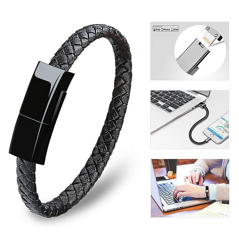 Micro USB / Type C Bracelet for Phone Charging and Data Transfer