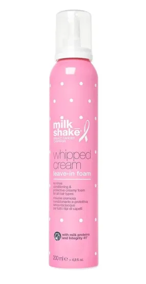 Milk_shake Whipped Cream Leave In Foam Conditioner 200ml Flower Fragrance Limited Edition