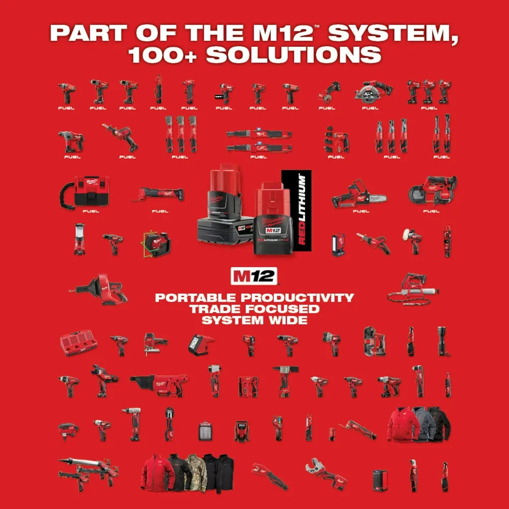 Milwaukee 2356-20x2BSK M12 12V PACKOUT Flood Light w/ 4AH and 2AH Starter Kit
