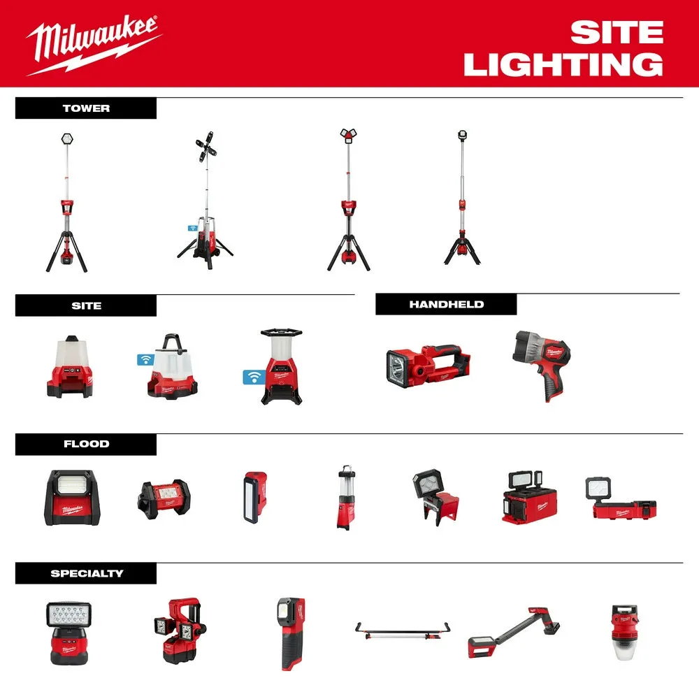 Milwaukee 2356-20x2BSK M12 12V PACKOUT Flood Light w/ 4AH and 2AH Starter Kit
