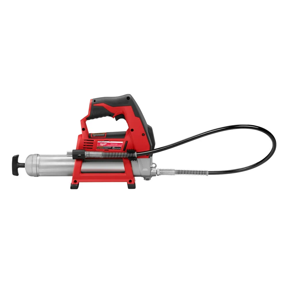 Milwaukee 2446-20x2BSK M12 12V Cordless Li-Ion Grease Gun w/ Starter Kit