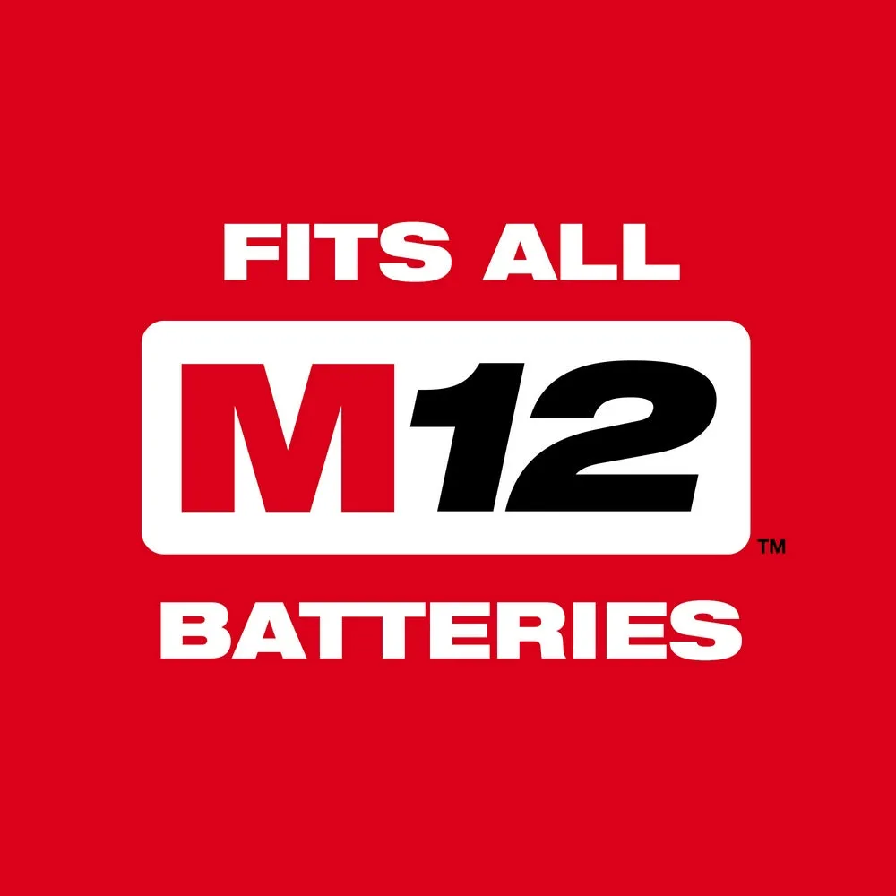 Milwaukee 2446-20x2BSK M12 12V Cordless Li-Ion Grease Gun w/ Starter Kit