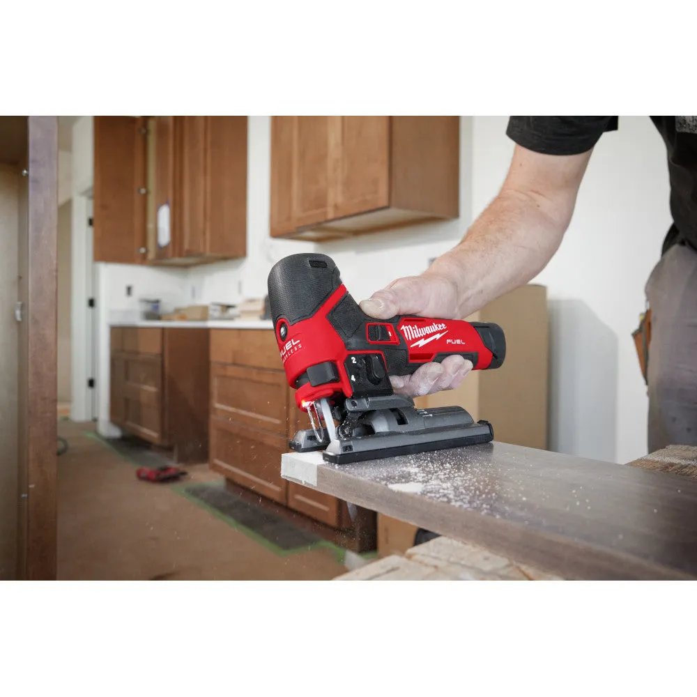 Milwaukee 2545-20x2BSK M12 FUEL 12V Jig Saw w/ 4AH and 2AH Starter Kit