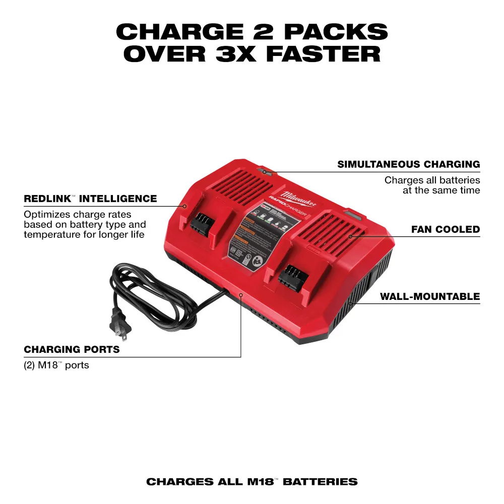 Milwaukee M12 Redlithium 2.0Ah Battery And Charger Starter Kit