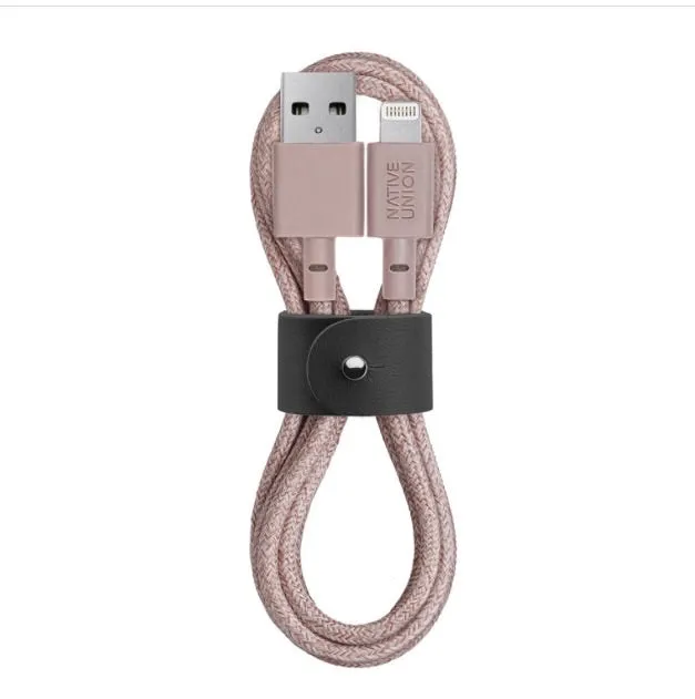Native Union Belt Cable Rose - Lightning