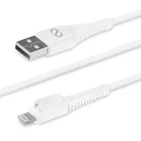 Naztech Braided LED MFI USB Charge/Sync Cable 4ft