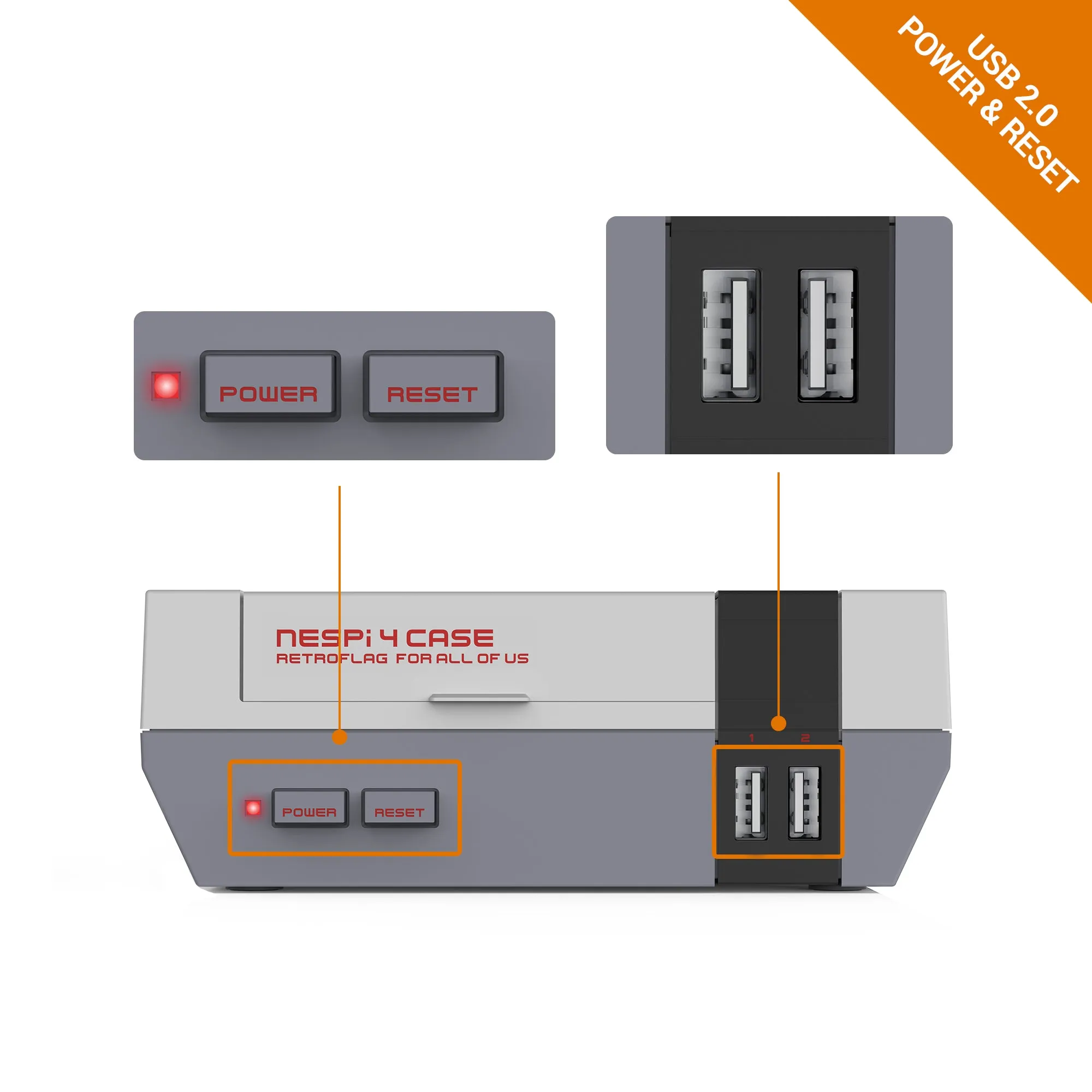 NESPi 4 case for Raspberry Pi 4