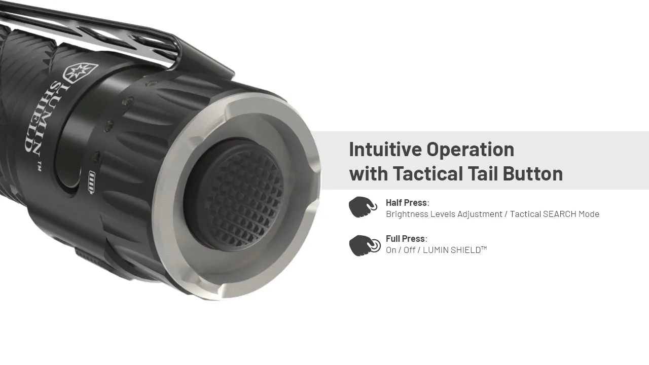 NITECORE EDC35 USB-C rechargeable Tactical  EDC flashlight