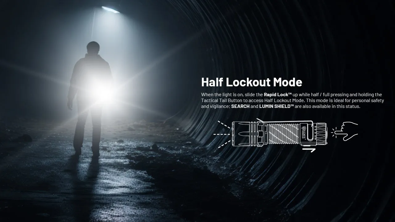 NITECORE EDC35 USB-C rechargeable Tactical  EDC flashlight