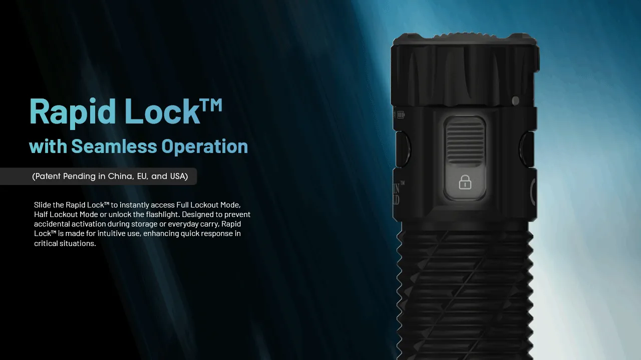 NITECORE EDC35 USB-C rechargeable Tactical  EDC flashlight