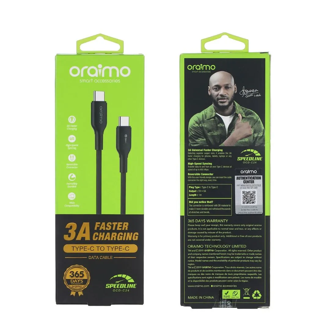 Oraimo OCD-C24 Type-C Cable