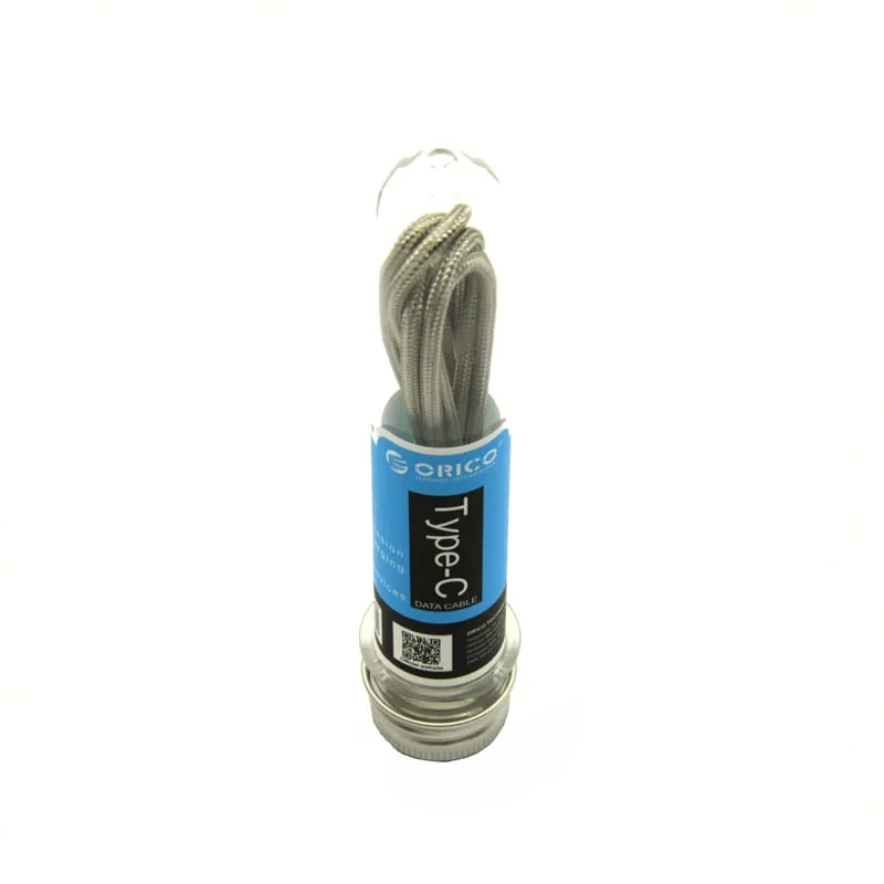 Orico Usb Type-C Chargesync | Quick Charging | 2.4A |1M Cable - Silver